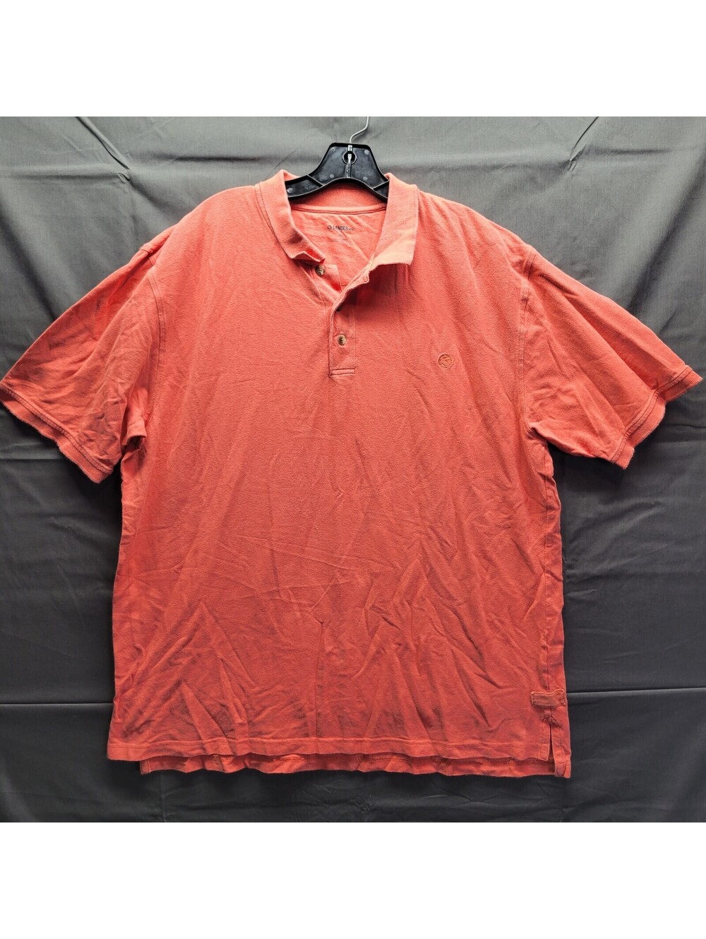 Men's "GANDER MOUNTAIN" Orange fishing polo shirt Sz XL